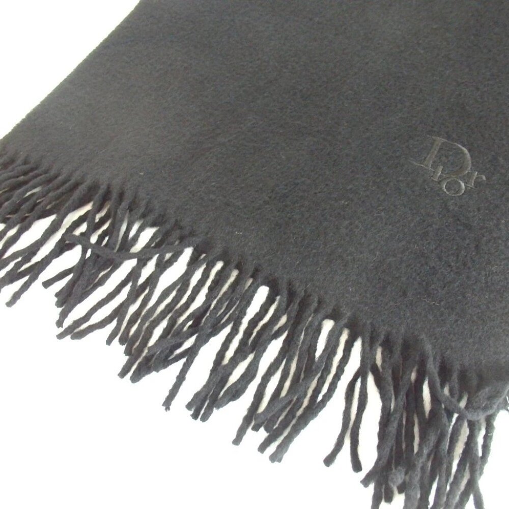 Authentic Christian Dior scarf muffler cashmere [Used] - Picture 4 of 9